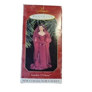 Hallmark Scarlett O'hara ornament Series 1st 1997 Keepsake Ornament